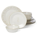 Homespun Stoneware 12 (12 Piece Dinnerware Set)