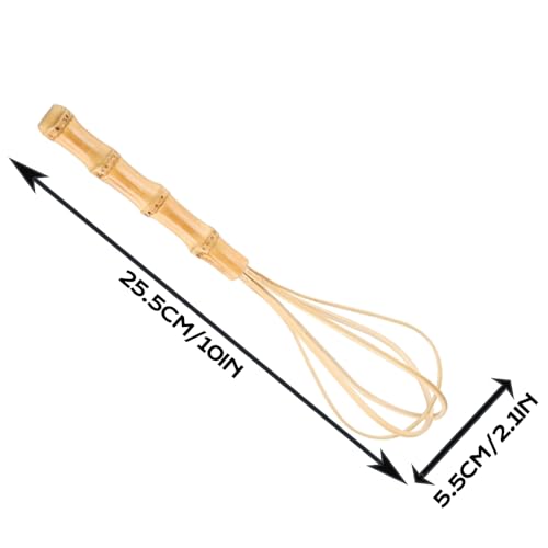 Handmade Bamboo Whisk (10 Inches)