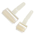 2Pcs Lattice Roller Cutter Pastry Cutter Roller DIY Baking Tool for Dought Cookie Pie Pizza Bread Pastry