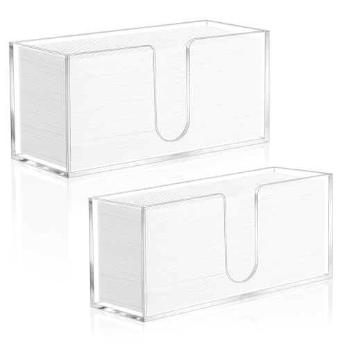 2PACK Paper Towel Holder (2pcs Transparent)
