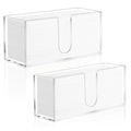 2PACK Paper Towel Holder (2pcs Transparent)