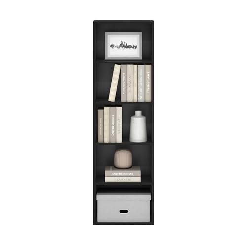 LUDER Book Shelf (Blackwood / 5-Tier)