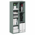 LUDER Book Shelf (Sage Green / 7-Cube)