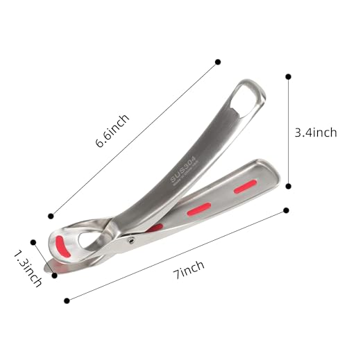Hot plate gripper For Instant Pot accessories (1 Pack Red)