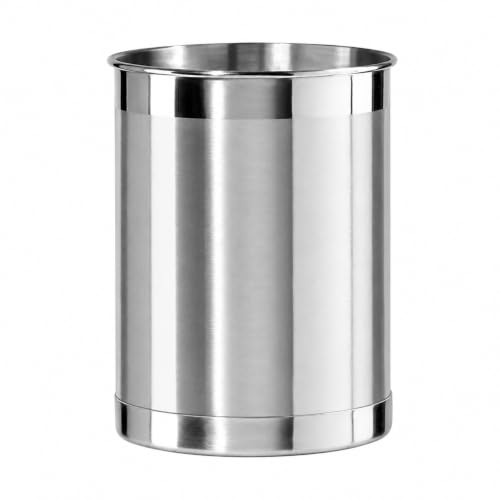 Stainless Steel Utensil Holder (Stainless Steel - 5")