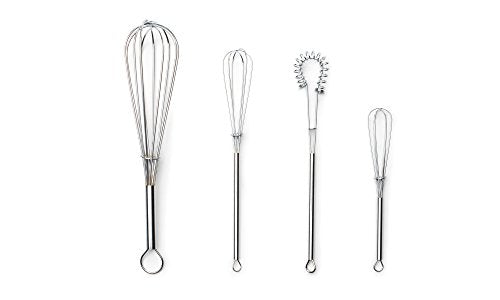 Mini Whisks Chrome Plated (Mini Whisks, Chrome plated - Set of 4)