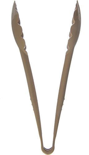 Carly Salad Tong (9" Utility Tong / 12 Pack / Beige)