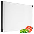 Large Plastic Cutting Board for Kitchen (Black)