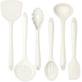 Silicone Cooking Utensils Set (White)