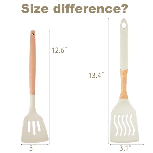 Kitchen Utensils Set (Cream White-7Max)