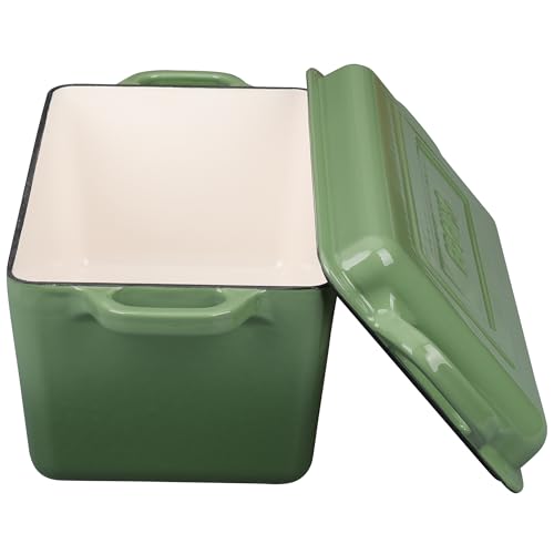 Enameled Cast Iron Dutch Oven (Pistachio Green)