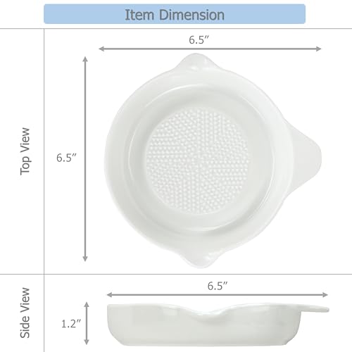 Ceramic Ginger Grater Plate