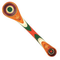 Baltique Marrakesh Collection 2 in 1 Wooden Measuring Spoon with Tablespoon and Teaspoon Measurements (7 inches)