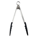 Silicone Tong 9.5" Black (Black / 9.5")