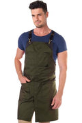 Cross Back Chef Apron (Moss Green)