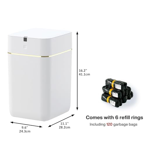 Automatic Trash Can (4 Gallon-Golden Line)