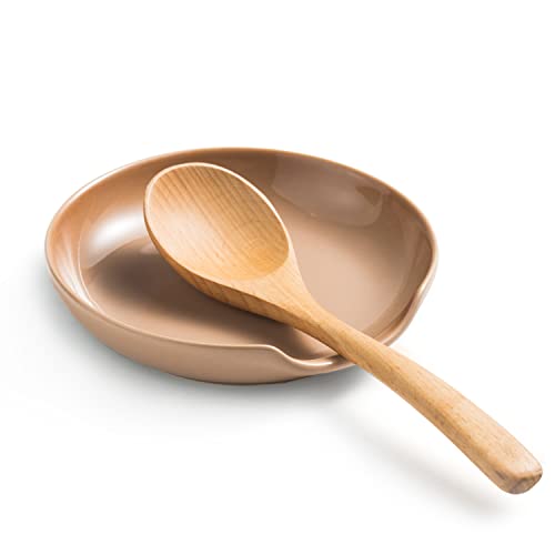 Spoon Rest for Stove Top (Brown)