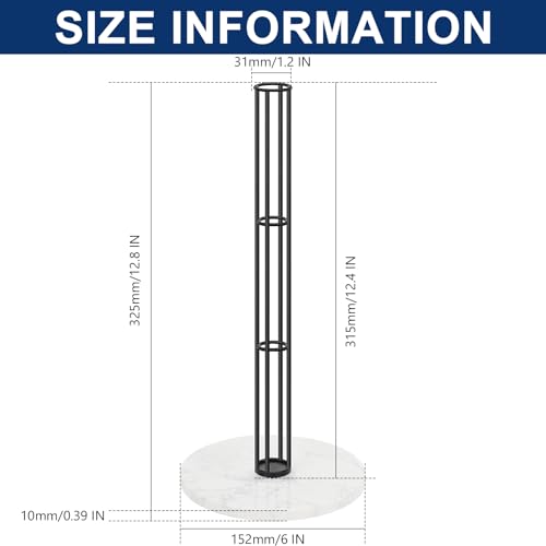 Paper Towel Holder Countertop (Matte Black)