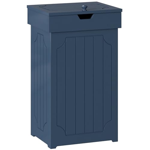 Trash Can Cabinet (Blue)