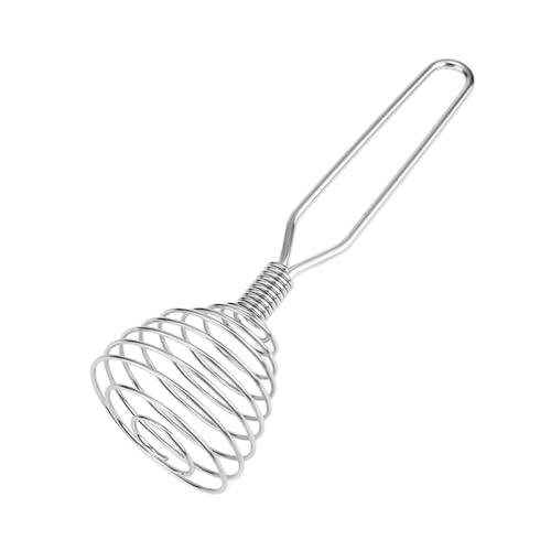 Stainless Steel Spring Coil Whisk 1 Pack (Medium / Silver1 6.7in)