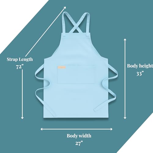 Professional Work Apron for Men & Women (Standard / Moss Green)