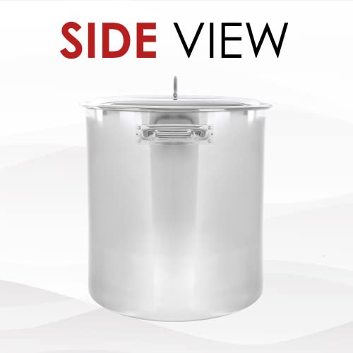 Stainless Steel Stock Pot Kettle (60 Quarts)