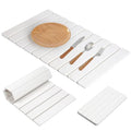 Stone Drying Mat for Kitchen Counter 24"×16"with Water Absorbent Coaster