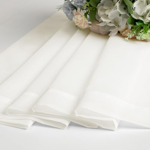 Ivory Sheer Curtains 78 Inches Long 2 Panels (Ivory / 42"W x 78"L (Pack of 2))