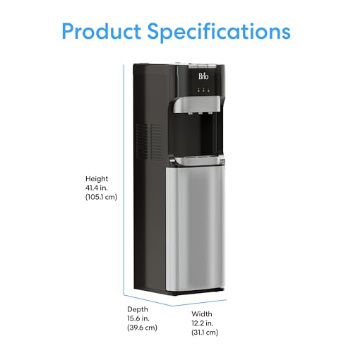 Bottom Loading Water Cooler Dispenser for 5 Gallon Bottles (Dispenser)