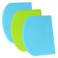 Dough Scraper Bench Scraper (36x21.5cm/14.2x8.5" / Blue+Green+Blue)