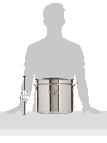 1124 24 qt Stainless Stockpot w
