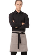 Unisex Portland Half Bistro Apron (One Size / Black)