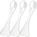 3pcs Mini Stainless Steel Makeup Spatula (3pcs F Style-Silver)