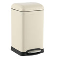 Betty Retro Mini 3.2 Gal Step Trash Can (Limestone Beige)