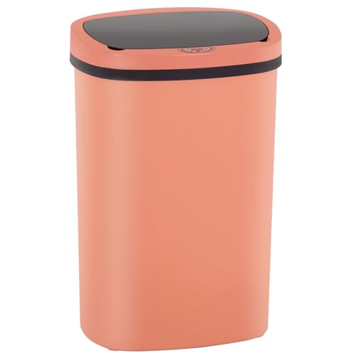 13 Gallon Plastic Trash Can (Pink)