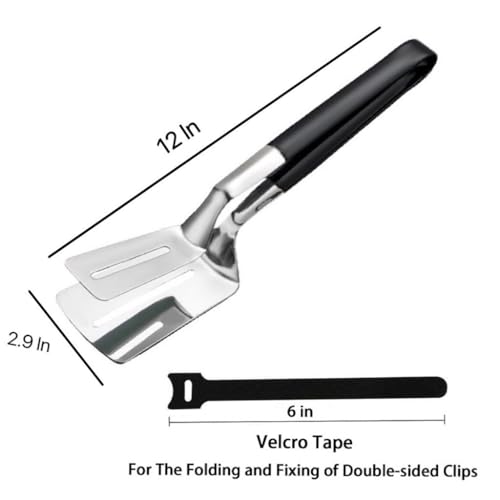 Kitchen Cooking Tongs (Black)
