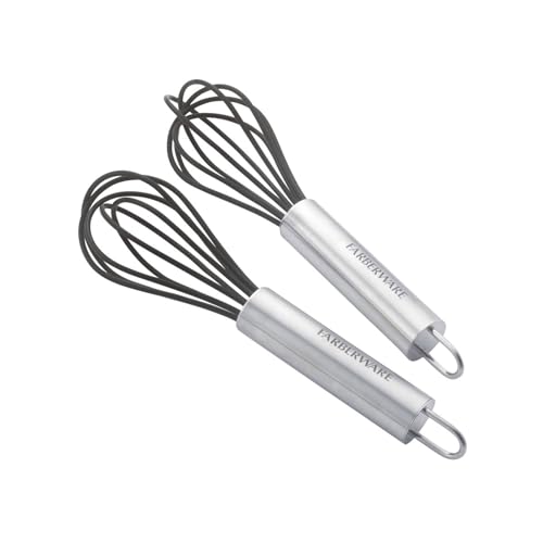 Professional Silicone Mini Whisk Set (Black)