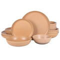 Laguna Bliss 16 Piece Stoneware Reactive Glaze (Matte Clay (Laguna Bliss) / Service for 4 (16pcs))