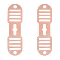 Silicone Lid Lock Strap for Crockpot Slow Cooker (Pink 2PCS)