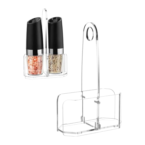 Salt and Pepper Grinder Set Stand