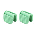 Mini Silicone Oven Mitts Set (Green-square)