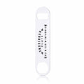 Funny Sarcastic Quotes Stainless Steel Bottle Opener Sunshine Mixed with A Little Hurricane Flat Beer Bottle Opener Keychain for Home Kitchen Bar Restaurant Party Birthday Gift (Funny Sarcastic Quotes)