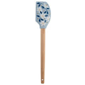 Silicone Spatula with Wood Handle Heat Resistant (One Size / Blue Bee)