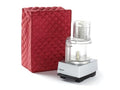 Keepsakes Mixer Cover Dust Protection (Red Quilted Polyester / 14W x 9D x 14H)
