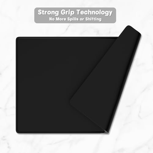 Silicone Coffee Mat (Black / 16" x 24")