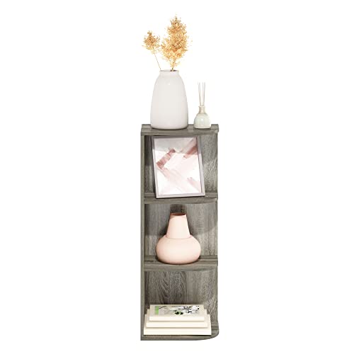 PASIR Book Shelf (French Oak / 3-Tier Corner)