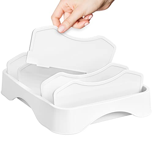 Food Container Lid Storage 10" x 8" Adjustable Divider (Small - 10.6'' x 8.3'')