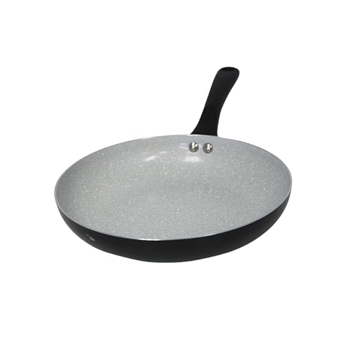 12 Inch Premier Cera Aluminum Speckled Gray Ceramic Fry Pan (Ceramic / 12 Inches)