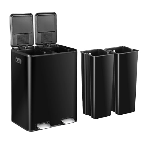 Kitchen Trash Can (Black)