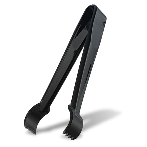 480603 Carly Salad Tong (6" Pom Tong / 12 Pack / Black)